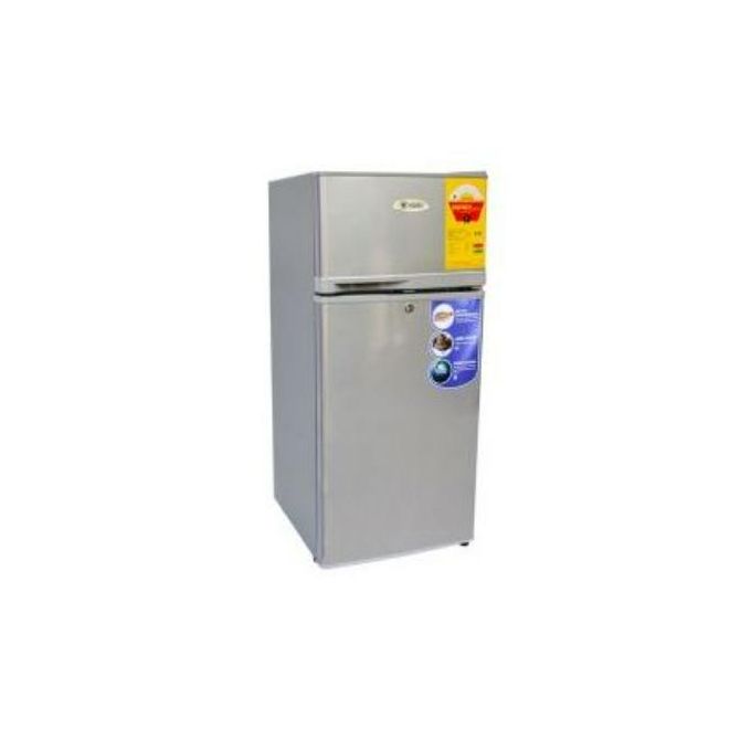 Vizio 80 Litres - Double Door Tabletop Fridge - Dark Silver (VIZ-100TF)